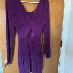 Fitted sparkly dress